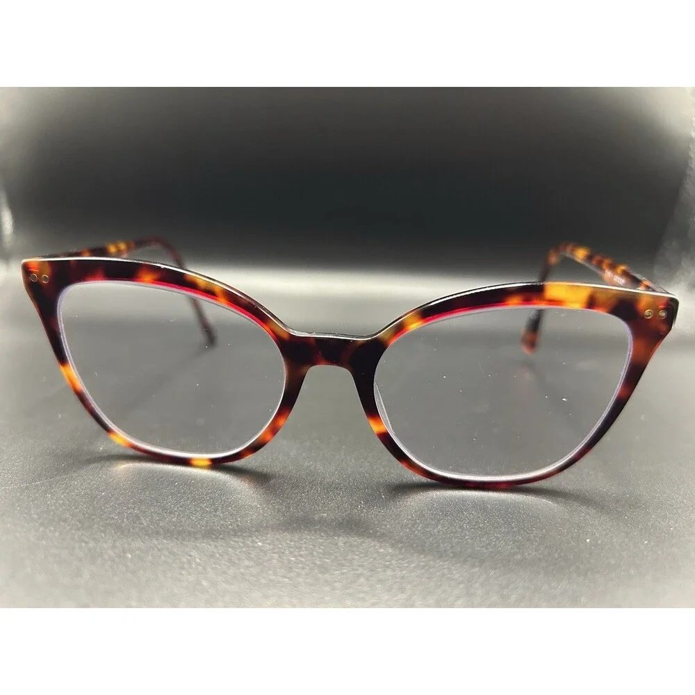Zenni Eyeglasses Tortoise Designer Cat Eye FRAMES ONLY